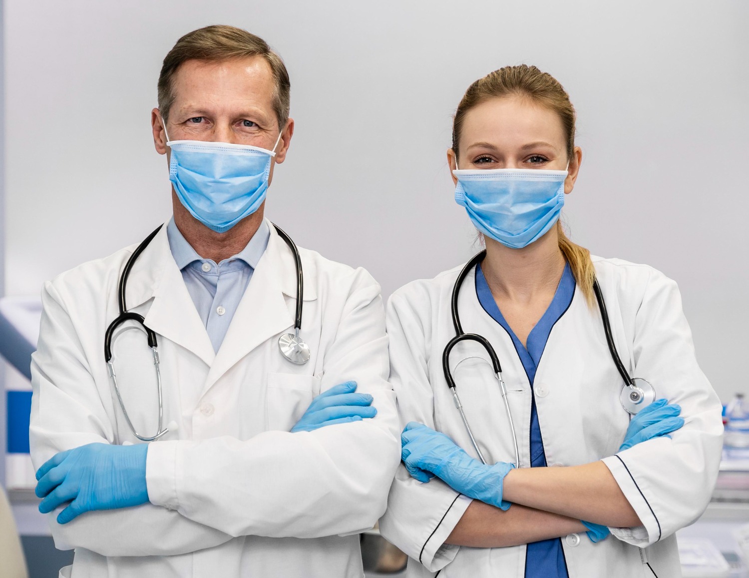 Healthcare team supported by AI medical scribe classification technology