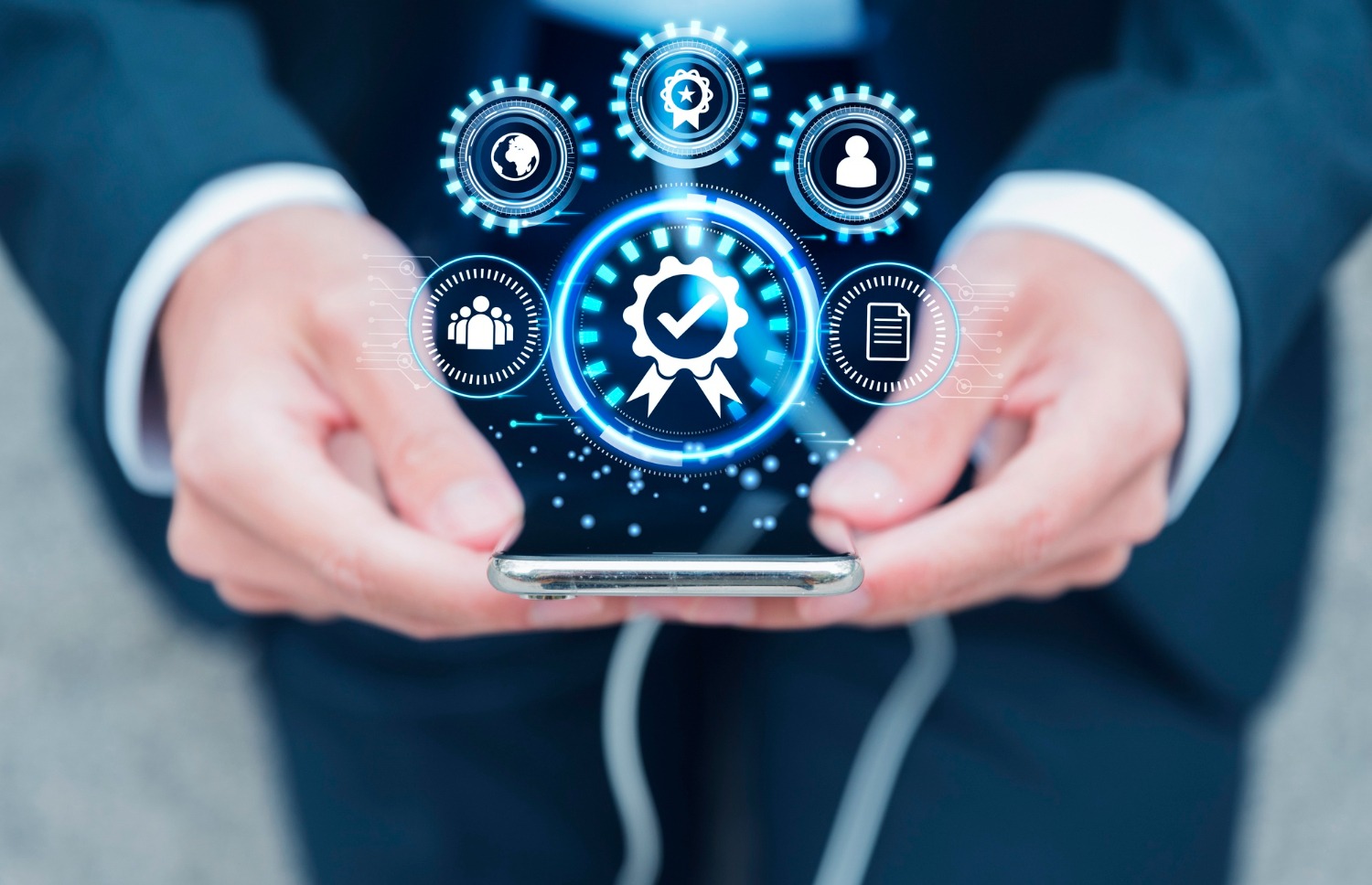 AI medical scribe technology with secure digital healthcare workflow and data automation for doctors in the USA